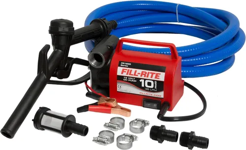 Vista 9 de Fill-Rite RD812NN - Bomba portátil de transferencia de combustible de 12 V, 8 GPM con cable de alimentación