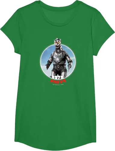Vista 70 de Godzilla Mechagodzilla 1975 Icons of Toho T-Shirt Asphalt Grey