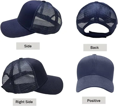 Vista 27 de Gorra de béisbol 100% algodón clásico deportivo casual gorra de golf Sunhat tamaño ajustable