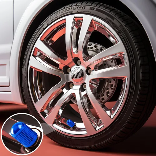 Vista 31 de 10 piezas de tapas de válvula de neumático TPMS con vástago largo, tapas de válvula de rueda de plástico negro para TPMS TR20008, tapas de vástago