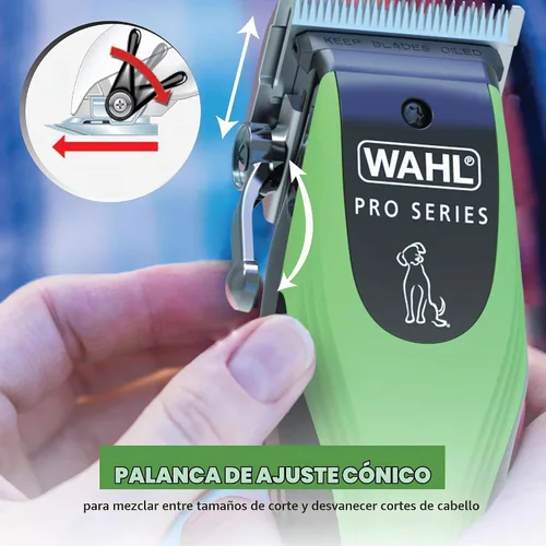 Vista 6 de Wahl Pro Series - Kit inalámbrico de iones de litio para perros – Recargable y resistente cortapelos para perros gruesos – Modelo 3025854
