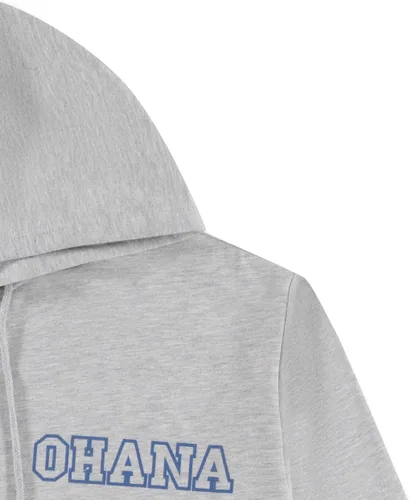 Vista 4 de Disney Sudadera con capucha Lilo and Stitch para mujer, diseño clásico de Lilo y Stitch