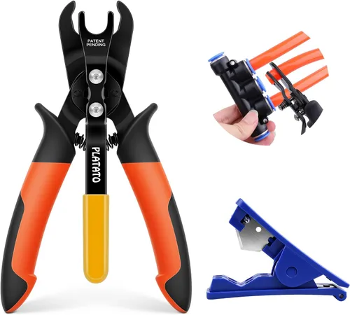 Vista 8 de PLATATO Air Line Removal Tool for 1/4”- 5/16” (6-8mm) with Tube Cutter