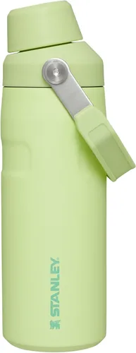 Vista 41 de STANLEY IceFlow Botella de agua de flujo rápido de 24 onzas Tapa con boquilla inclinada Ligera y a prueba de fugas para viajes y deportes Polar