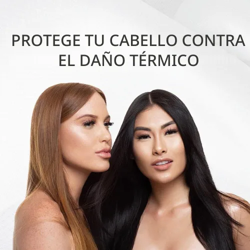 Vista 4 de Spray protector de calor, protector térmico ligero para el cabello, ayuda a proteger contra roturas, encrespamiento y sequedad, 8.5 onzas líquidas
