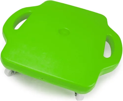 Vista 2 de Brybelly Tabla de patinete de clase de gimnasio con asas de seguridad - ¡elige color!