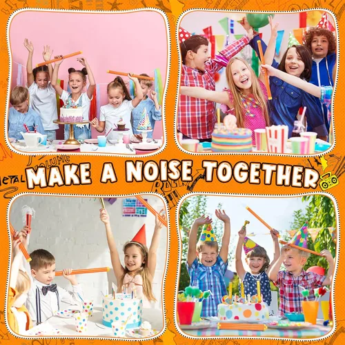 Vista 4 de Groan Tube - Tubo para hacer ruidos, divertidos tubos de sonido para fiestas, juguetes para bolsas de regalos en Navidad, eventos de Navidad, día