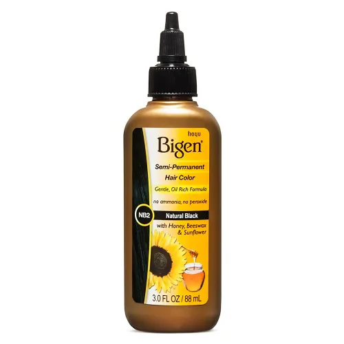 Vista 5 de Bigen Color de cabello semipermanente #A4 Amber, 3 onzas