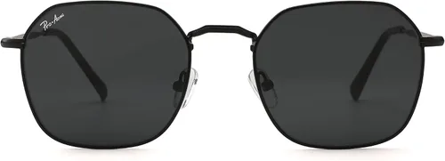 Vista 11 de Pro Acme Gafas de sol hexagonales para mujeres y hombres, lente de cristal