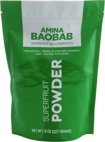 Vista 5 de Amina Baobab - Superfruit Powder - Paquete de 2