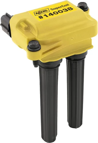Vista 7 de ACCEL - Bobina de encendido, 140038-8 SuperCoil-Paquete de 8, Amarillo/Negro