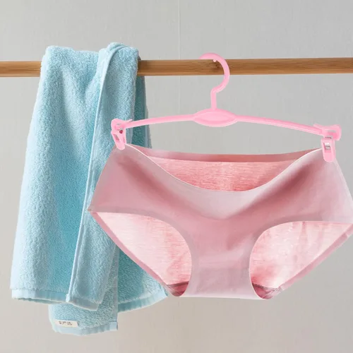 Vista 8 de 15 piezas de clips de plástico ropa interior pantalones Simplicity Shop ropa de secado pantalones abrigo con práctico sujetador perchero vestidos