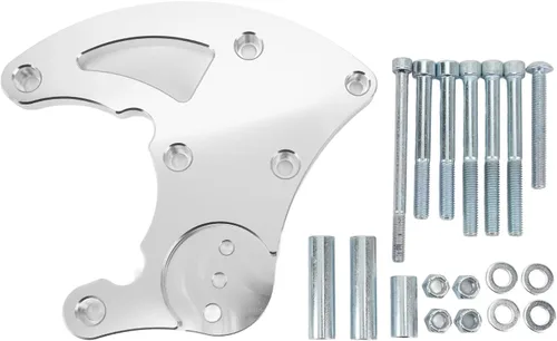 Vista 10 de LS R4 Kit de soporte de compresor de CA Soporte de aire acondicionado para automóvil Montaje de compresor de aire acondicionado Accesorios de Negro
