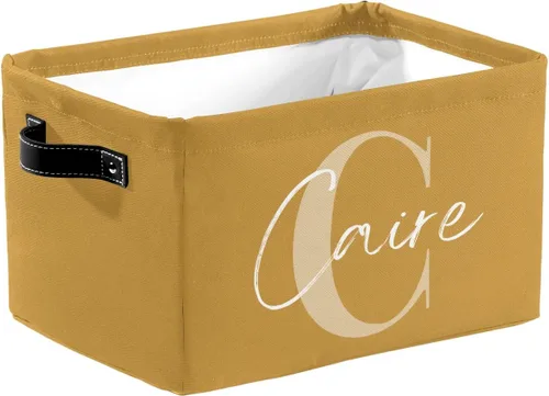 Vista 22 de Cesta de regalo personalizada con nombre, caja de juguetes de almacenamiento personalizada para niños, organizador de cubos de almacenamiento
