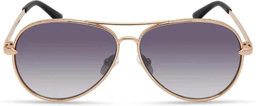 Vista 2 de GUESS Gafas de sol clásicas Aviator Pilot para mujer