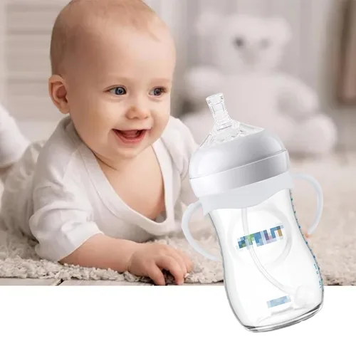 Vista 7 de Kit de conversión de boquilla suave para biberón natural Philips Avent, asas de biberón y popote con peso (paquete de 2)
