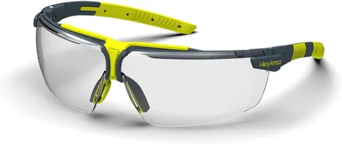 Vista 14 de HexArmor VS300 Gafas de seguridad con brazos laterales ajustables Z87+ para hombres y mujeres