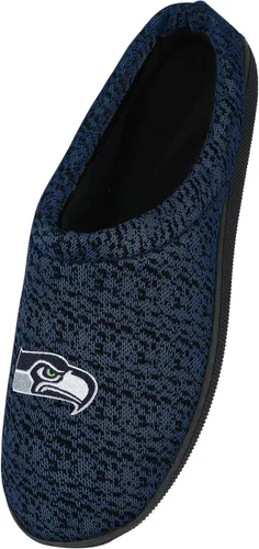 Vista 74 de FOCO NFL - Pantuflas para hombre con suela Cupsole tejidas en poliéster