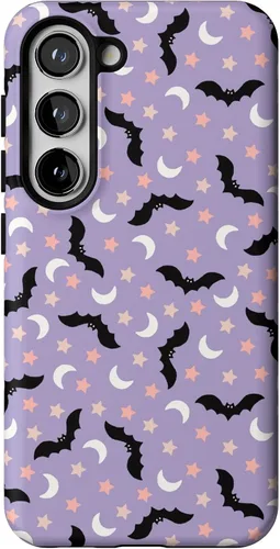 Vista 429 de Casely Funda para Galaxy S9 Postura de cadáver Yoga de esqueleto Diseño protector delgado esencial de doble capa