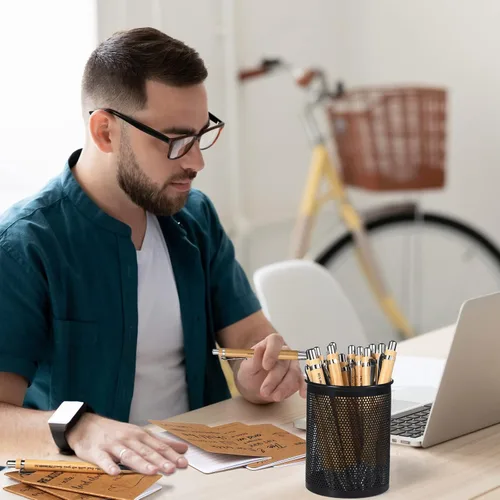 Vista 4 de Funrous 32 bolígrafos con cita motivacional, bloc de notas inspiradoras, mini diario con bolígrafo, cuadernos pequeños, regalo para hombres