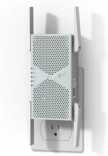 Vista 7 de TP-Link BE3200 Wi-Fi 7 Extensor de alcance RE223BE con puerto Ethernet Repetidor inalámbrico de doble banda de 3.2 Gbps Amplificador de señal
