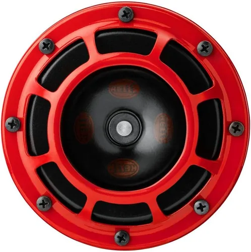Vista 3 de Kit HELLA 003399801 Supertone de dos bocinas super tono de tono alto/bajo de 12 V con soporte