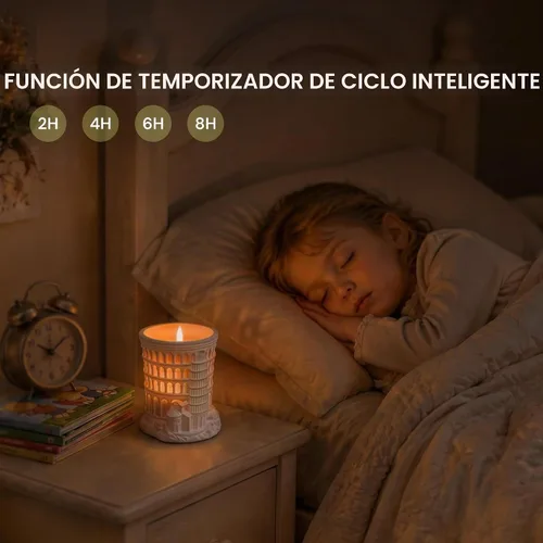 Vista 5 de L LOHAS LED Velas sin llama con control remoto, vela de pilar LED con Blanco