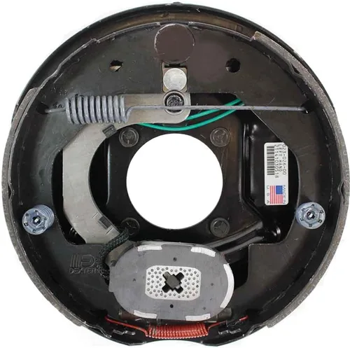 Vista 2 de Southwest Wheel U.S.A. Conjunto de freno eléctrico para remolque de 10" X 2-1/4" (1 derecha + 1 izquierda)