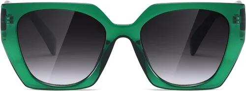 Vista 14 de Gafas de sol retro para mujer y hombre, cuadradas, modernas, modernas, modernas, con protección UV, parasol