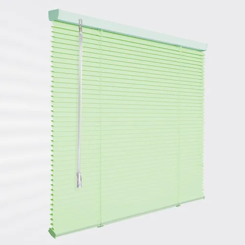 Vista 16 de Mini persianas de aluminio inalámbricas de 1 pulgada, persiana de privacidad horizontal anti-UV negra, mini persiana personalizada para ventanas