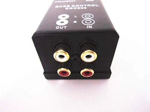 Vista 3 de Coche Home Amplificador Subwoofer Ecualizador Crossover RCA Ajuste Línea Nivel Volumen