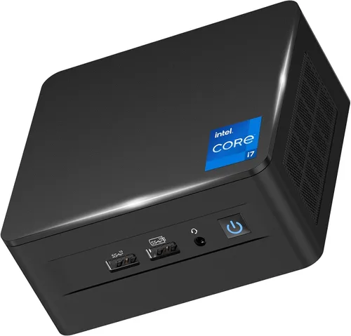 Vista 8 de ASUS NUC 14 Pro AI Mini PC, Ultra 7 155H (16C/22T, hasta 4.8GHz) Mini computadora de escritorio, 32GB DDR5 RAM, 1TB PCIe 4 SSD, GPU Intel Arc, Tipo