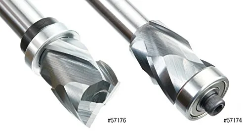 Vista 5 de Amana Tool - 57176 Patrón espiral de carburo sólido/compresión de inmersión 7/8 de diámetro x 1-9/64 x 1/2