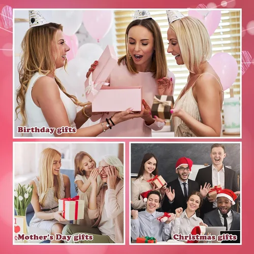 Vista 6 de Ecally Paquete de 10 regalos cristianos para mujeres, joyero cristiano a granel, regalos religiosos a granel, caja de joyería de viaje, caja