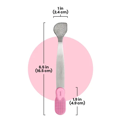 Vista 8 de Lindo Beauty Buffer - Herramienta de microdermoabrasión, infusión de diamante, limpiador labial de silicona integrado, para piel suave, tez