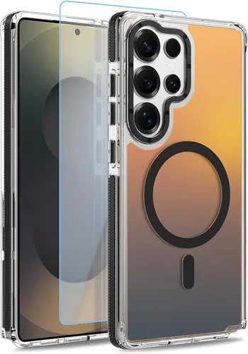 Vista 51 de Funda magnética para Google Pixel 10 Pro XL [compatible con Magsafe] [bonito diseño fluorescente de moda] a prueba de golpes, delgada, translúcida
