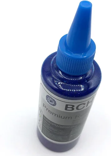 Vista 2 de BCH Tinta de impresora DTF de alta calidad - 3.4 fl oz cian para impresión de transferencia de calor directa a película por inyección de tinta..