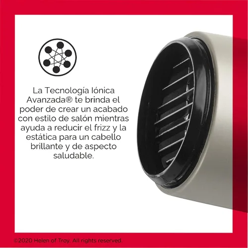 Vista 2 de Revlon 1875 W Secador de pelo turbo voluminizador