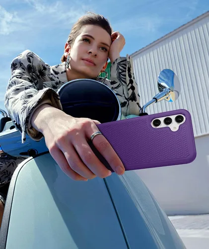 Vista 1013 de FNTCASE Funda para iPhone 17 Pro: Fundas delgadas translúcidas de color azul claro compatibles con MagSafe, protección completa de la cámara
