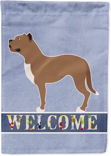 Vista 15 de Caroline's Treasures BB8334GF AIDI Bandera de jardín para perro de montaña del Atlas, bandera de buzón azul, bandera decorativa para patio exterior