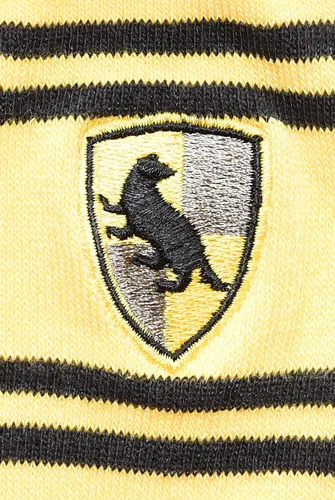 Vista 3 de Harry Potter Calcetines a rayas para jóvenesdamas hasta la rodilla con escudo bordado