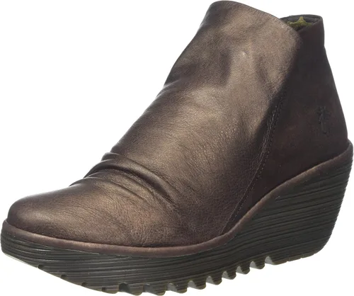 Vista 3 de Botas Yip para mujer de FLY London. Negro (black Mousse)