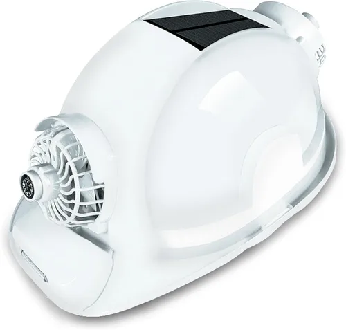 Vista 10 de Casco de construcción para hombre con ventilador solar y luz, casco de trabajo impermeable para construcción y mejoras del hogar, salida USB