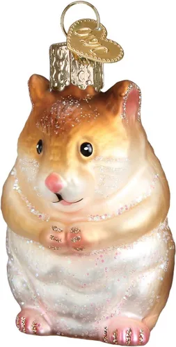Vista 9 de Old World Christmas Koala Bear - Adorno de cristal soplado para árbol de Navidad, decoración navideña artesanal, colección de animales salvajes