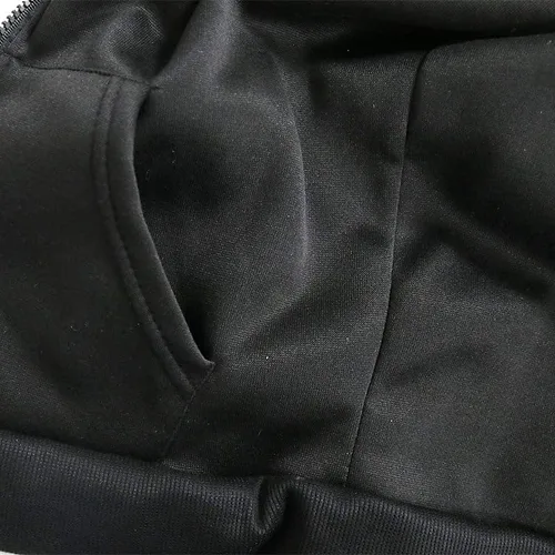Vista 6 de Volrath Tokyo Anime - Sudadera unisex de forro polar con cremallera y bolsillo, sudaderas negras