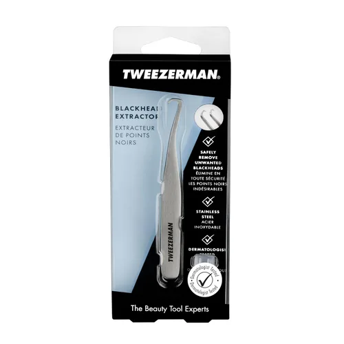 Vista 7 de Tweezerman Extractor de espinillas de acero inoxidable, plata