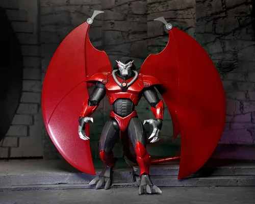Vista 5 de NECA - Gárgolas - Figura de acción a escala de 7 pulgadas - Figura blindada definitiva de David Xanatos