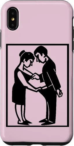 Vista 11 de Camiseta divertida para adultos, imagen de hombre y mujer, funda para iPhone 17
