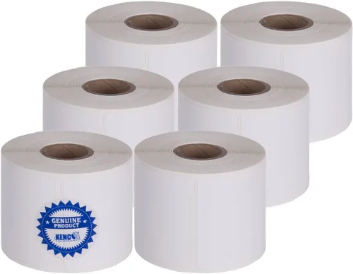 Vista 5 de Kenco® - Rollos de papel de recibo continuo de 2 7/16 pulgadas x 3,360 pulgadas, compatible con Dymo 30270 (1 paquete)