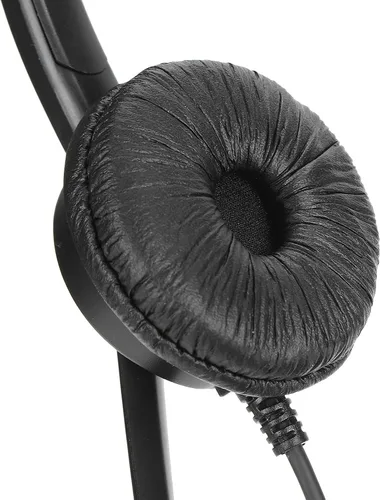 Vista 7 de Teléfono HT700 con cable con auricular micrófono omnidireccional centro de llamadas, teléfono manos libres con cable para oficina y hogar